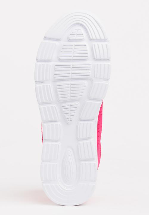 Pop Candy - Lace  Up Sneaker Dark Pink