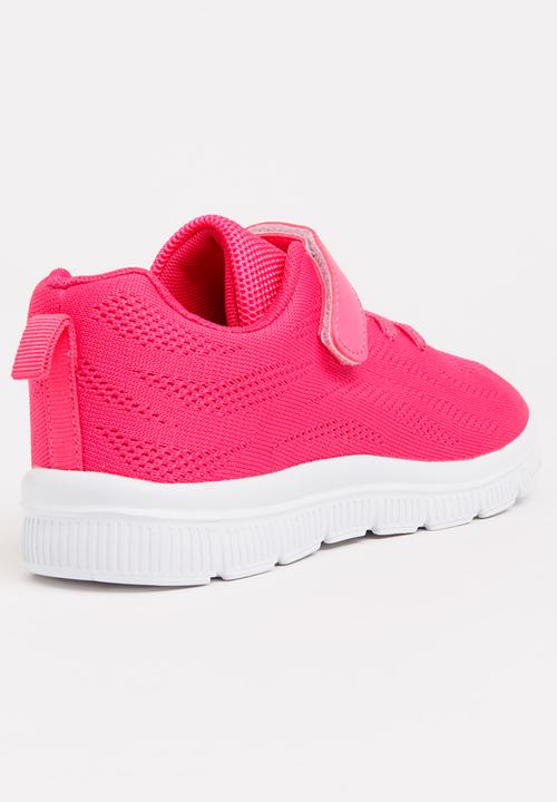 Pop Candy - Lace  Up Sneaker Dark Pink