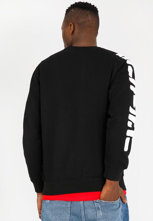 Butan - Painted Letters Tee Black