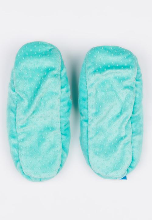 Character Fashion - Frozen Sherpa Slippers Blue