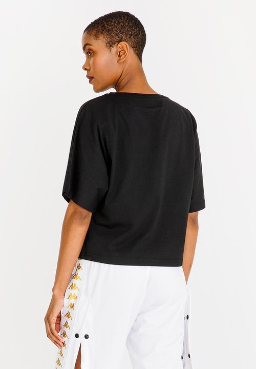 KAPPA - Training Crop Tee Black