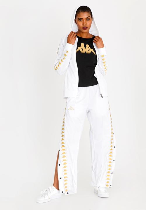 KAPPA - Hooded Sweatshirt White