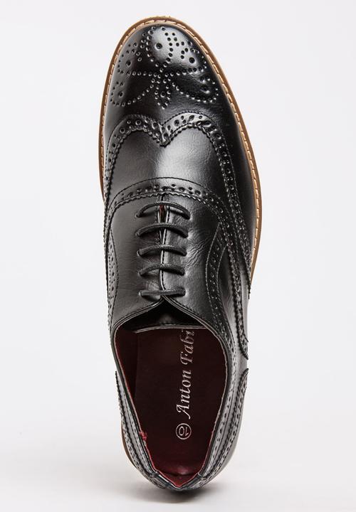 Anton Fabi - Basilio Brogue Shoe Black