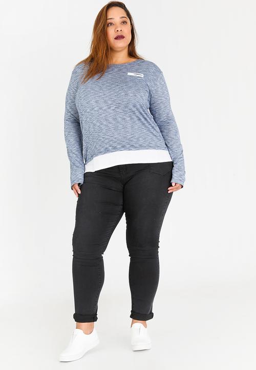 JEEP - Slinky Pocket Tee Navy