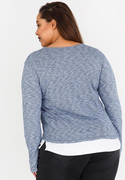 JEEP - Slinky Pocket Tee Navy
