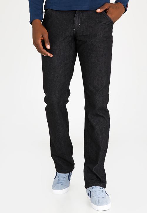 SOVIET - Fonsi #12 Straight Leg Denim Jeans Black
