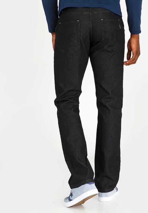 SOVIET - Fonsi #12 Straight Leg Denim Jeans Black