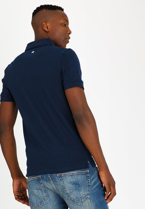 SOVIET - Atom Cotton Fashion Golfer Navy