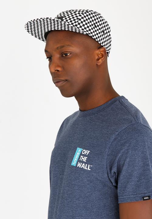 Vans - Vans Off The Wall III Cotton Tee Navy & White