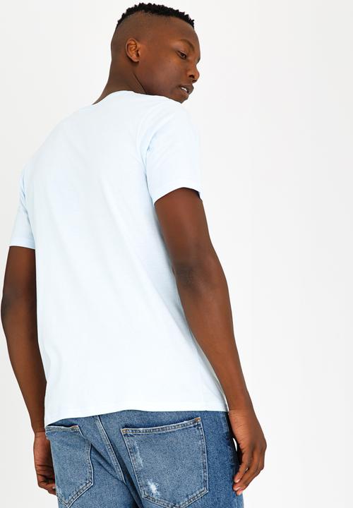 Vans - Vans Off The Wall Cotton Tee Pale Blue