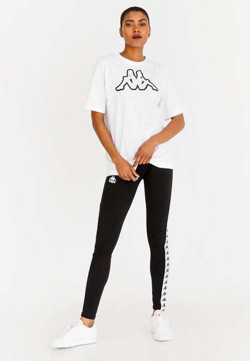 KAPPA - Short Sleeve Tee Black and White