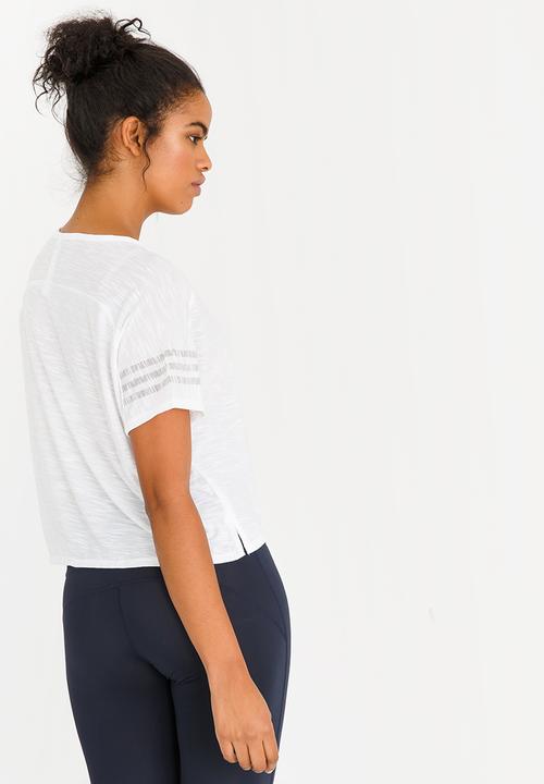 adidas - ID stripe tee - white 