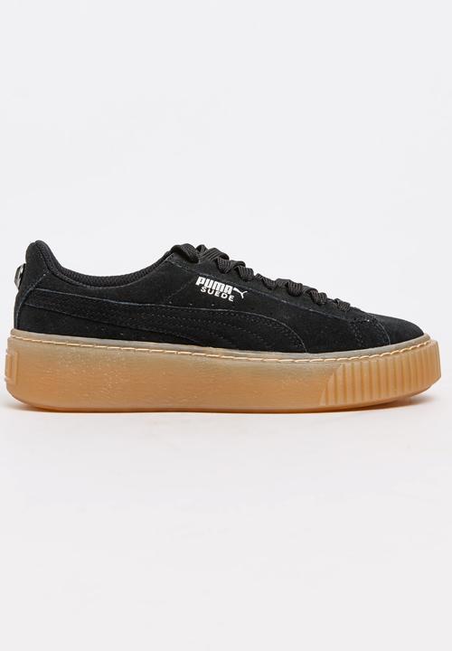 PUMA - Puma Suede Platform Jewel Sneaker Black
