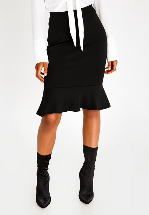 SISSY BOY - Girl Boss Midi Skirt Black