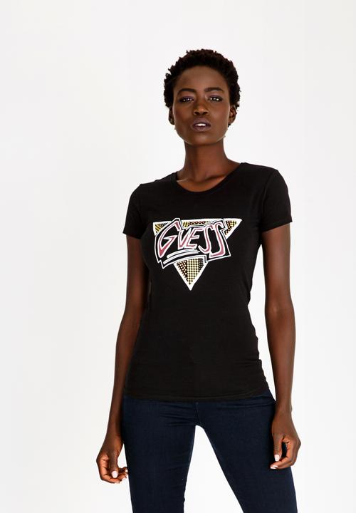 GUESS - Guess Rocker Tee Black