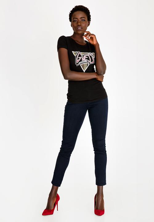 GUESS - Guess Rocker Tee Black