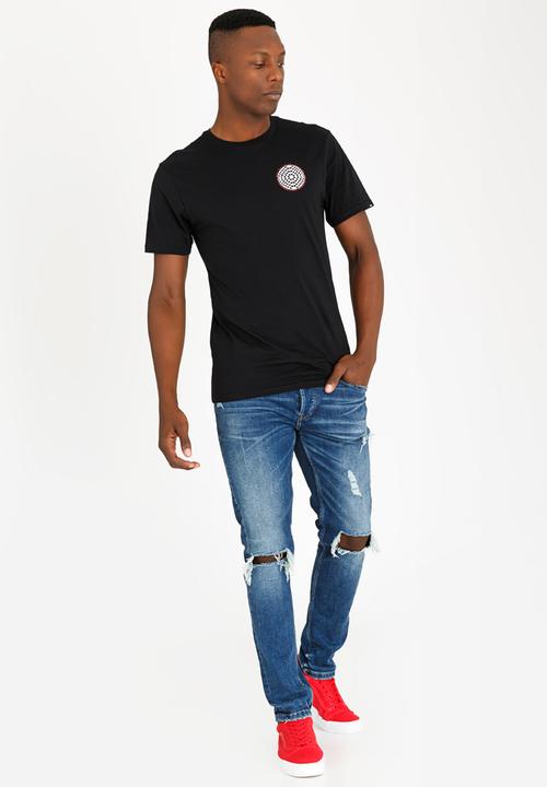 Vans - Checkered Cotton Tee Black