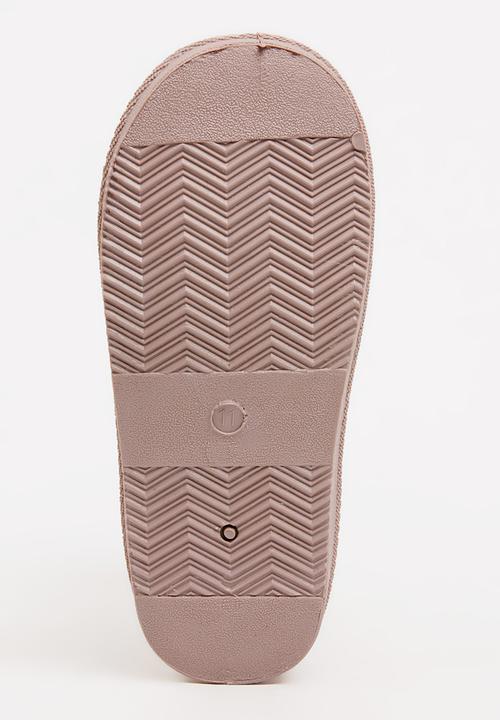 Foot Focus - Aztec Detailed Boots Stone