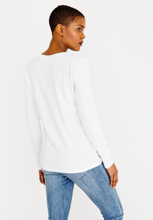 JEEP - Long Sleeve Tee White