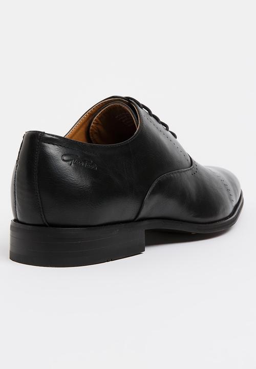 Gino Paoli - Oxford Toe Cap PU Shoes Black
