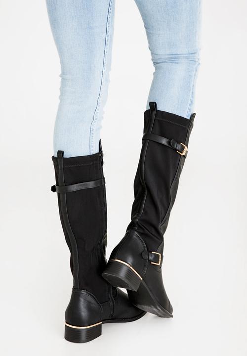Awol - Mid Calf Boots Black
