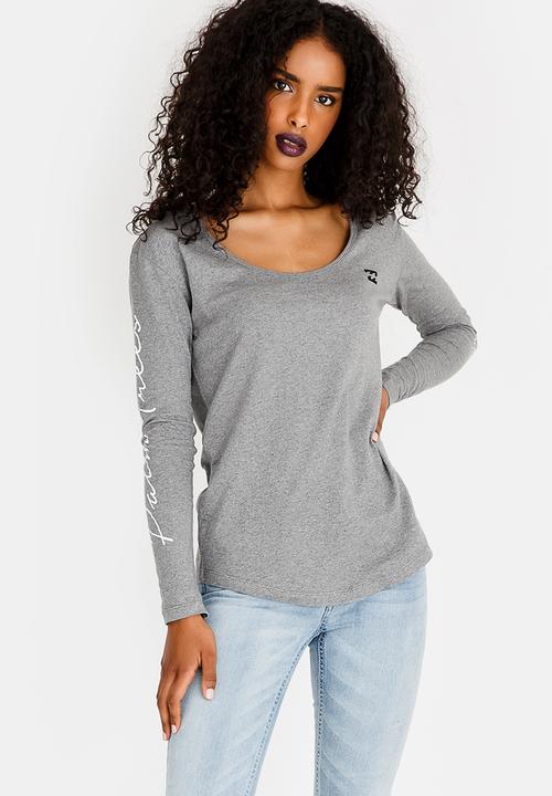 Billabong  - Breeze Long Sleeve Tee Grey Melange