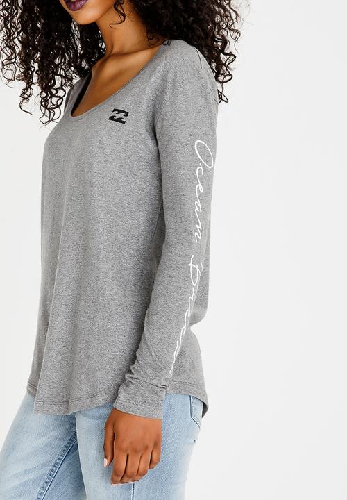 Billabong  - Breeze Long Sleeve Tee Grey Melange