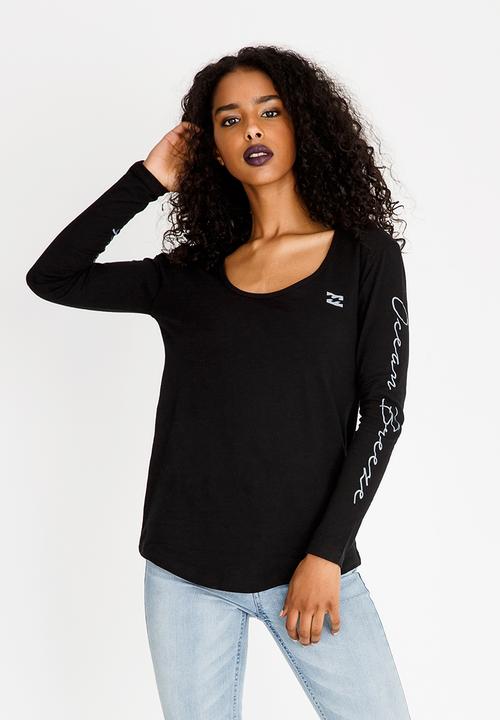 Billabong  - Breeze Long Sleeve Tee Black