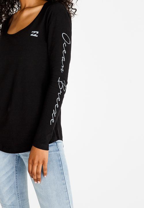 Billabong  - Breeze Long Sleeve Tee Black