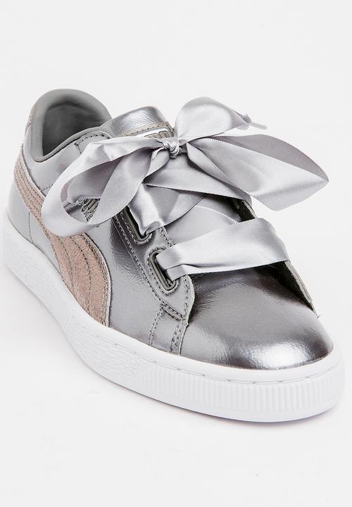 PUMA - Puma Basket Heart Lunar Lux Sneaker Dark Grey
