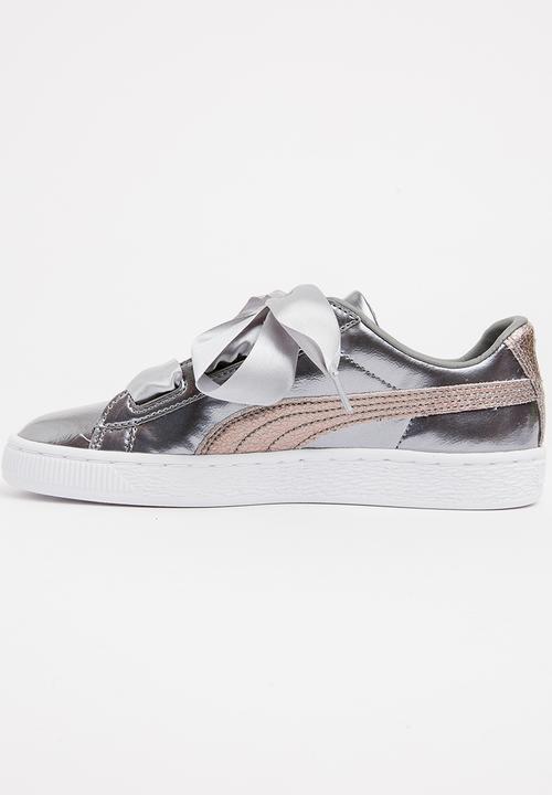PUMA - Puma Basket Heart Lunar Lux Sneaker Dark Grey