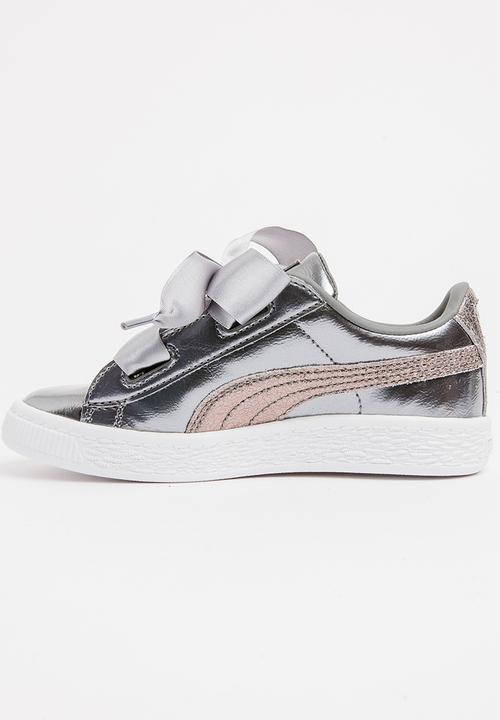 PUMA - Puma Basket Heart Lunar Lux PS Sneaker Dark Grey