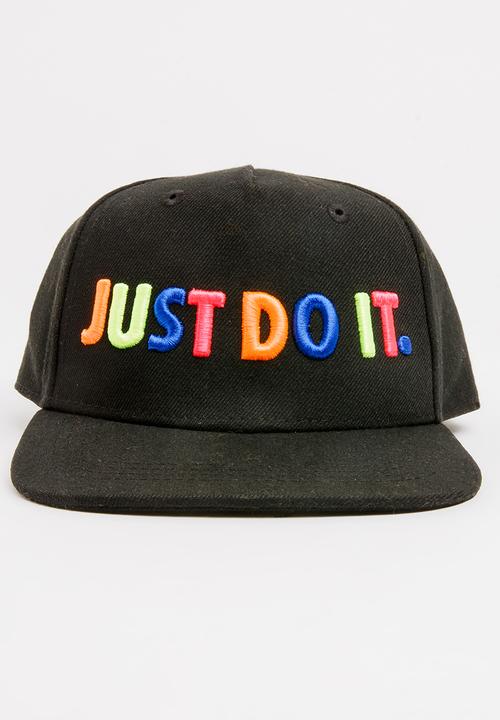Nike - Just Do It Statement Snapback Cap Black