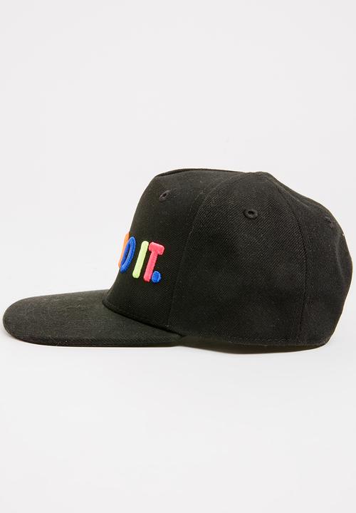 Nike - Just Do It Statement Snapback Cap Black