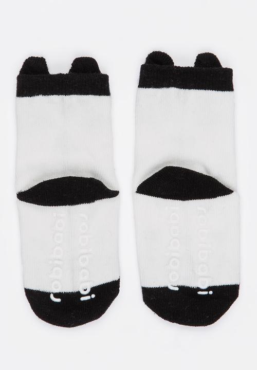 Pop Candy - Socks with Kitten Detail White