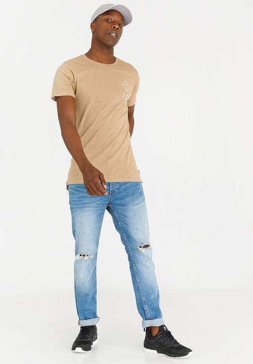 St Goliath - Jewel Cotton Tee Tan