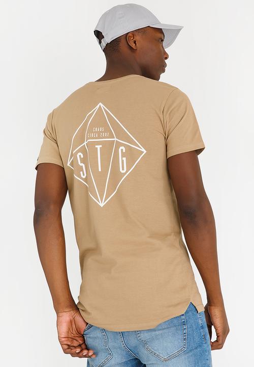 St Goliath - Jewel Cotton Tee Tan