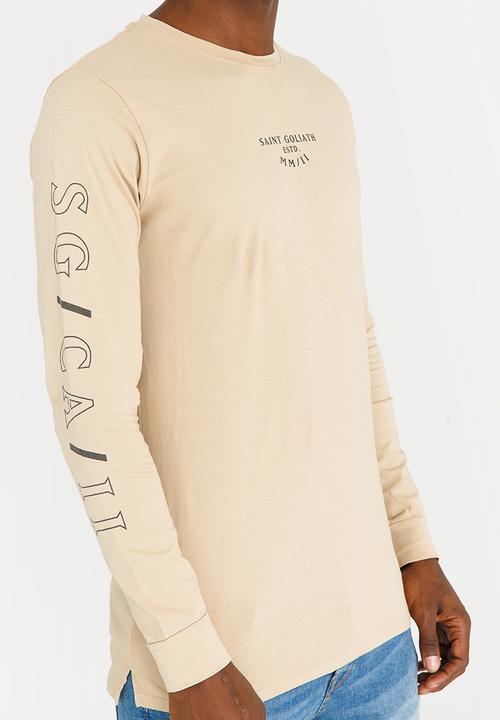 St Goliath - Matrix Cotton Tee Tan