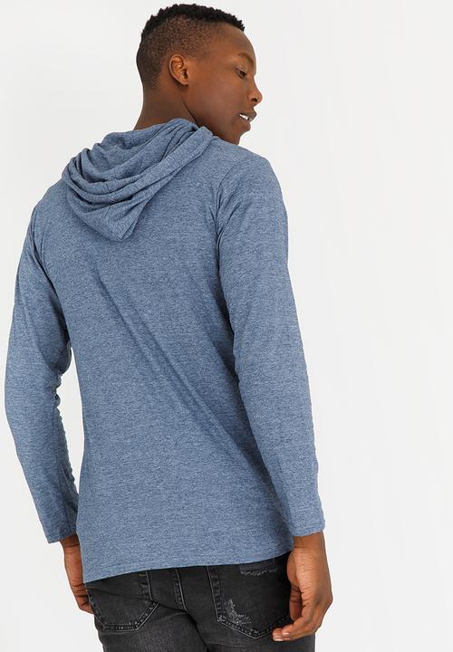 Lizzard - Maiken Cotton Hooded Tee Dark Blue