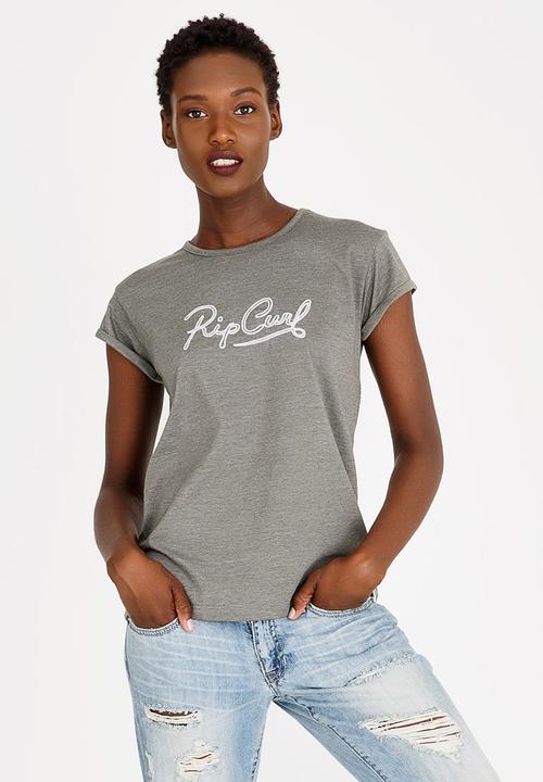 Rip Curl - Joni Script T-shirt Charcoal