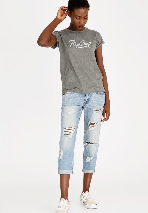 Rip Curl - Joni Script T-shirt Charcoal