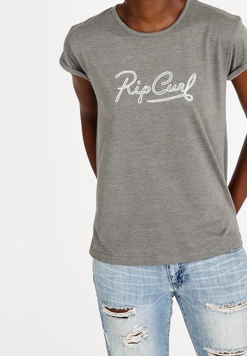 Rip Curl - Joni Script T-shirt Charcoal