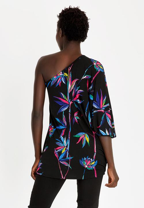 RUFF TUNG - One Shoulder Top Multi-colour