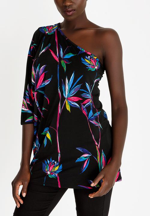 RUFF TUNG - One Shoulder Top Multi-colour