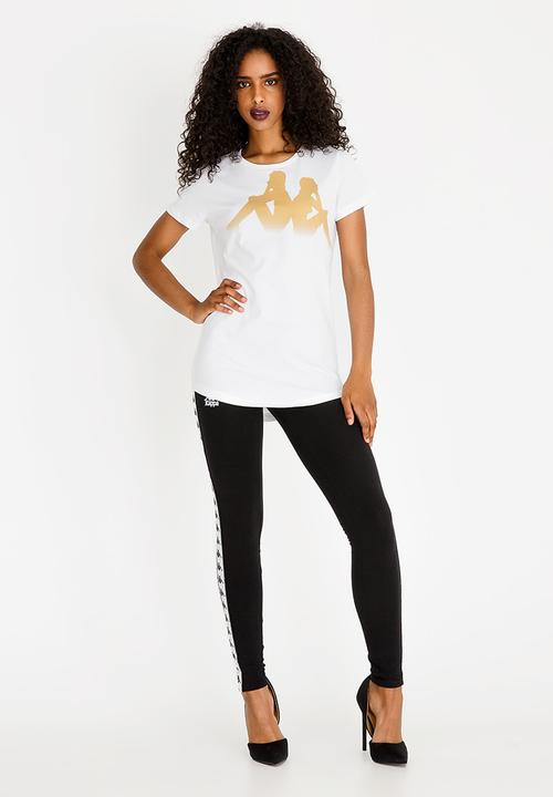 KAPPA - Agri Slim Fit Short Sleeve Tee White