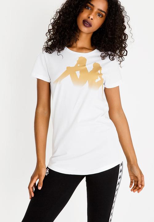 KAPPA - Agri Slim Fit Short Sleeve Tee White