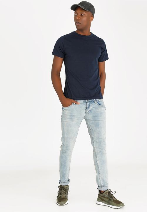 STYLE REPUBLIC - Entry Crew Neck Tee Navy