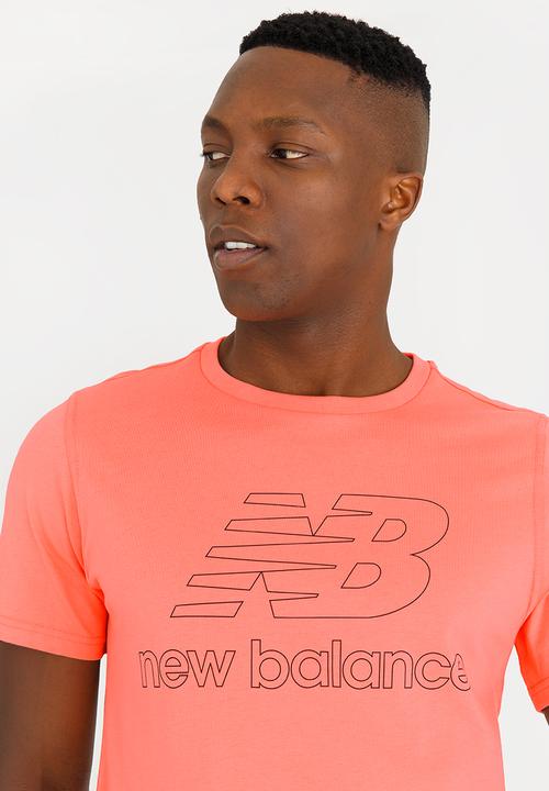 New Balance  - Essentials Landing Tee Peach