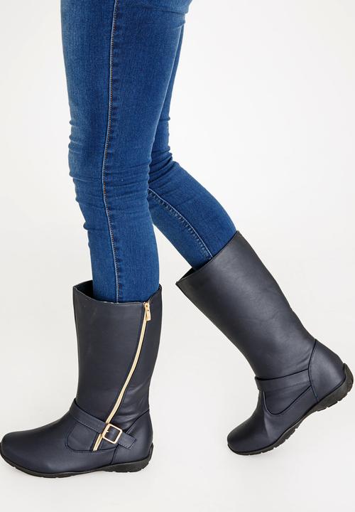 Moda Scapa - Mid Calf Boots Navy