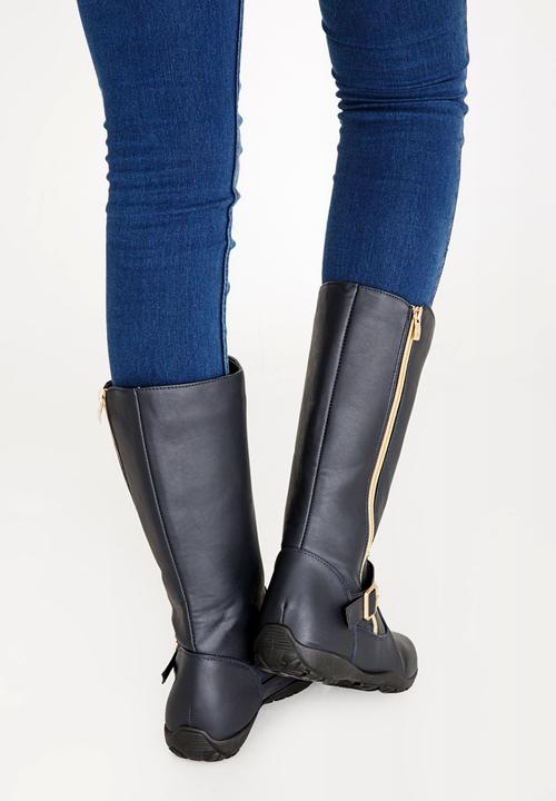 Moda Scapa - Mid Calf Boots Navy